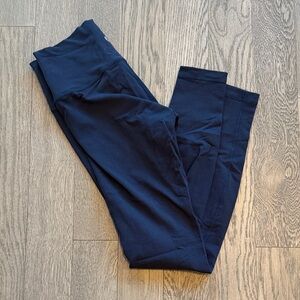 lululemon wunder train Navy Leggings